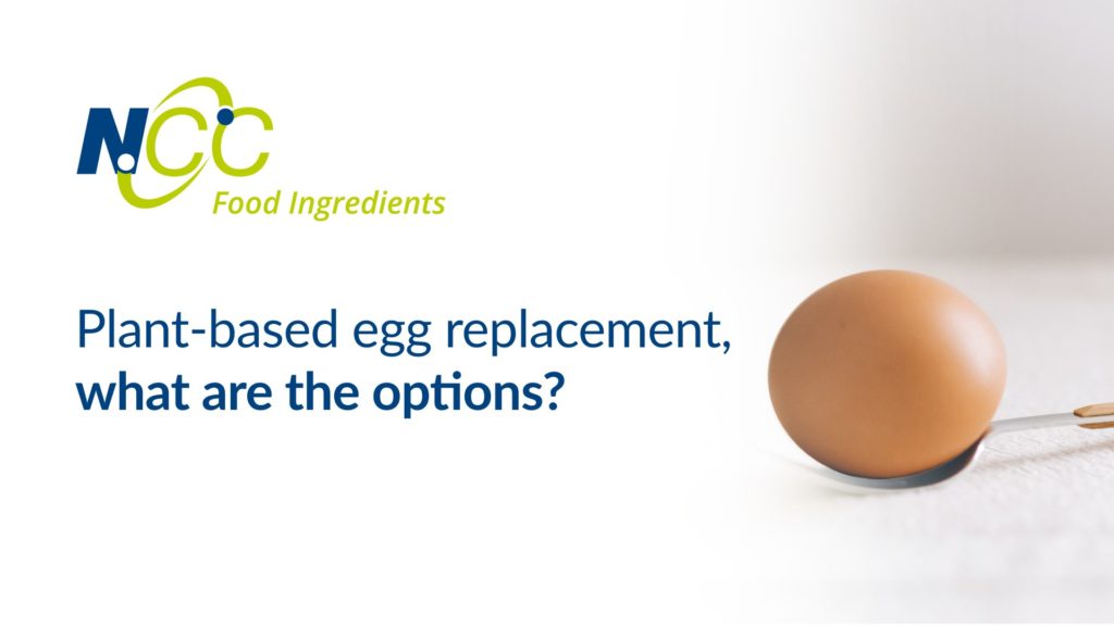 Plant-based egg replacement, what are the options? - NCC Food Ingredients