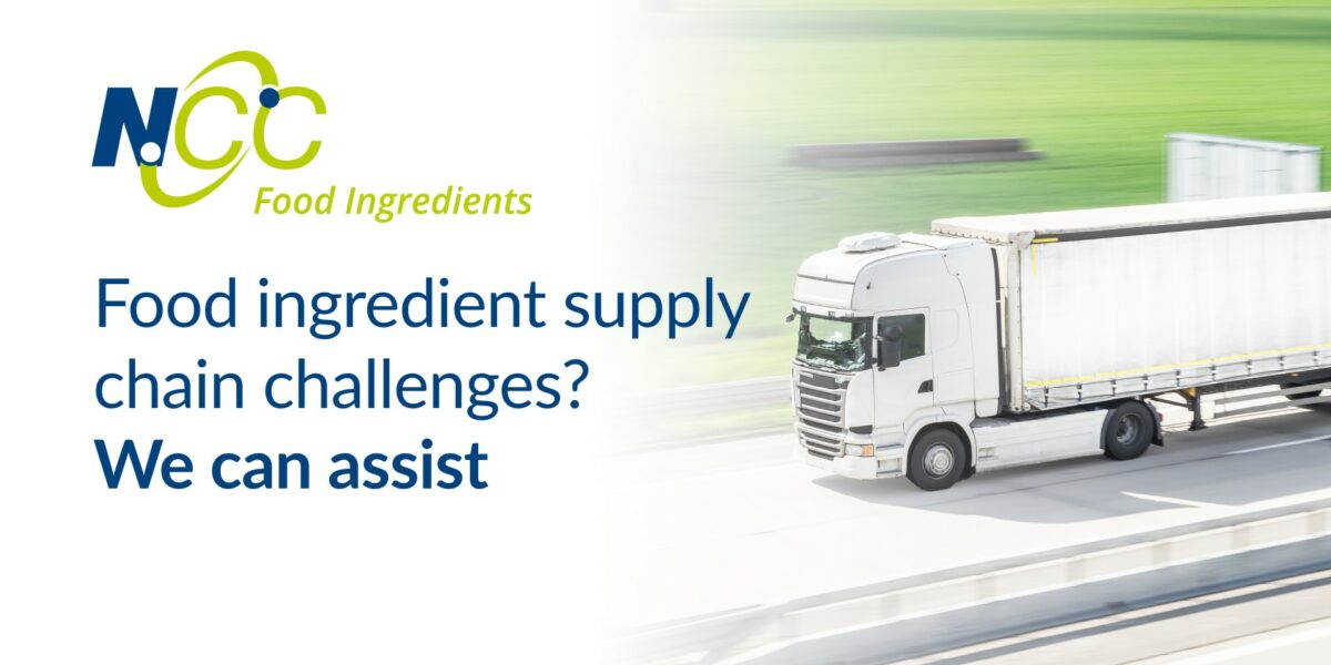 Food ingredient supply chain challenges We can assist