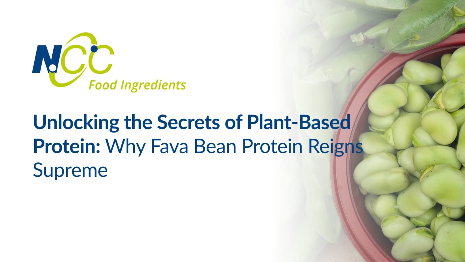 Unlocking the Secrets of PlantBased Protein Why Fava Bean Protein